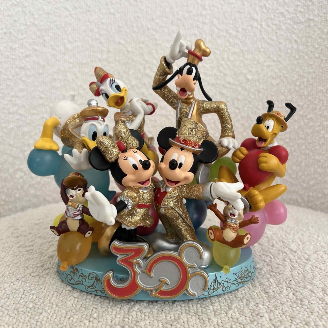 東京ディズニーリゾート 30周年 フィギュアリン 金コスキャラクターグッズ