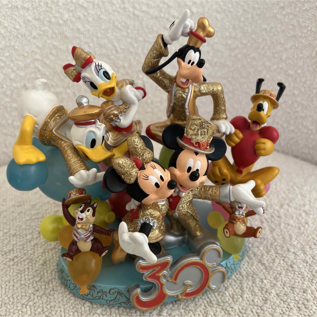 東京ディズニーリゾート 30周年 フィギュアリン 金コスキャラクターグッズ