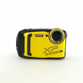 フジフイルム(富士フイルム)のFUJIFILM FinePix XP140 デジタルカメラ USED美品 本体＋バッテリー 防水 防塵 耐衝撃 Wi-Fi 4K イエロー 完動品 中古 CP6350(コンパクトデジタルカメラ)