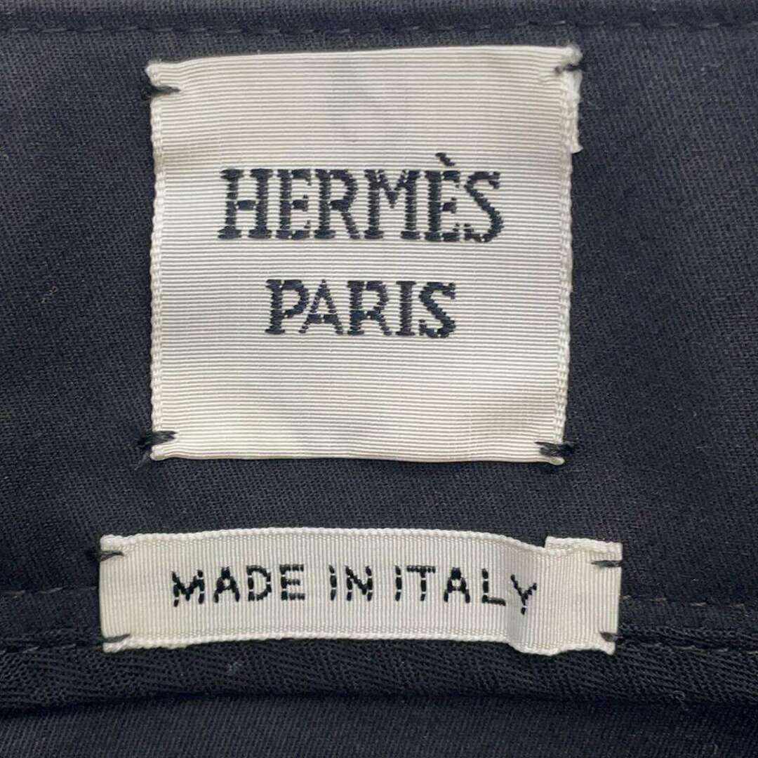 Hermes(エルメス)のエルメス ショートパンツ コットン レディース32 HERMES ボトムス キュロット 黒 レディースのファッション小物(ポーチ)の商品写真