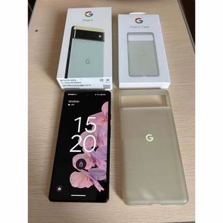 グーグルピクセル(Google Pixel)のGoogle Pixel 6 ソータ シーフォーム　SIMフリー(スマートフォン本体)