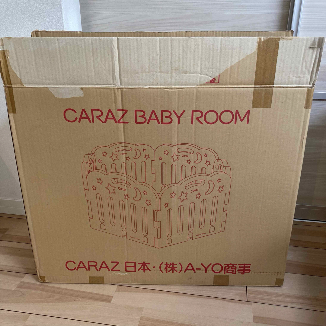 Caraz(カラズ)のcaraz⭐︎ベビーサークル Sサイズ 6枚セット（付属品付） キッズ/ベビー/マタニティの寝具/家具(ベビーサークル)の商品写真