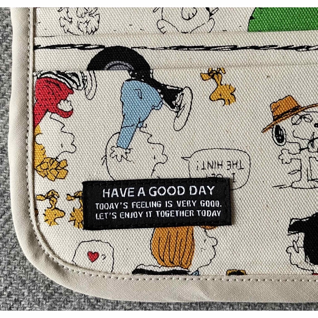 SNOOPY(スヌーピー)のハンドメイド　ぺたんこ財布　スヌーピー　BUS ハンドメイドのファッション小物(財布)の商品写真