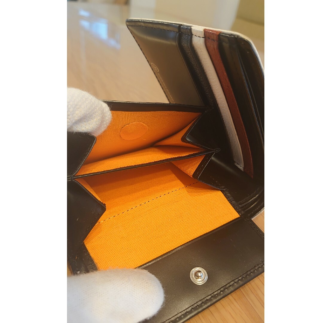 CASTELBAJAC(カステルバジャック)の【美品⭐】カステルバジャック CASTELBAJAC 二つ折り財布　オレンジ メンズのファッション小物(折り財布)の商品写真