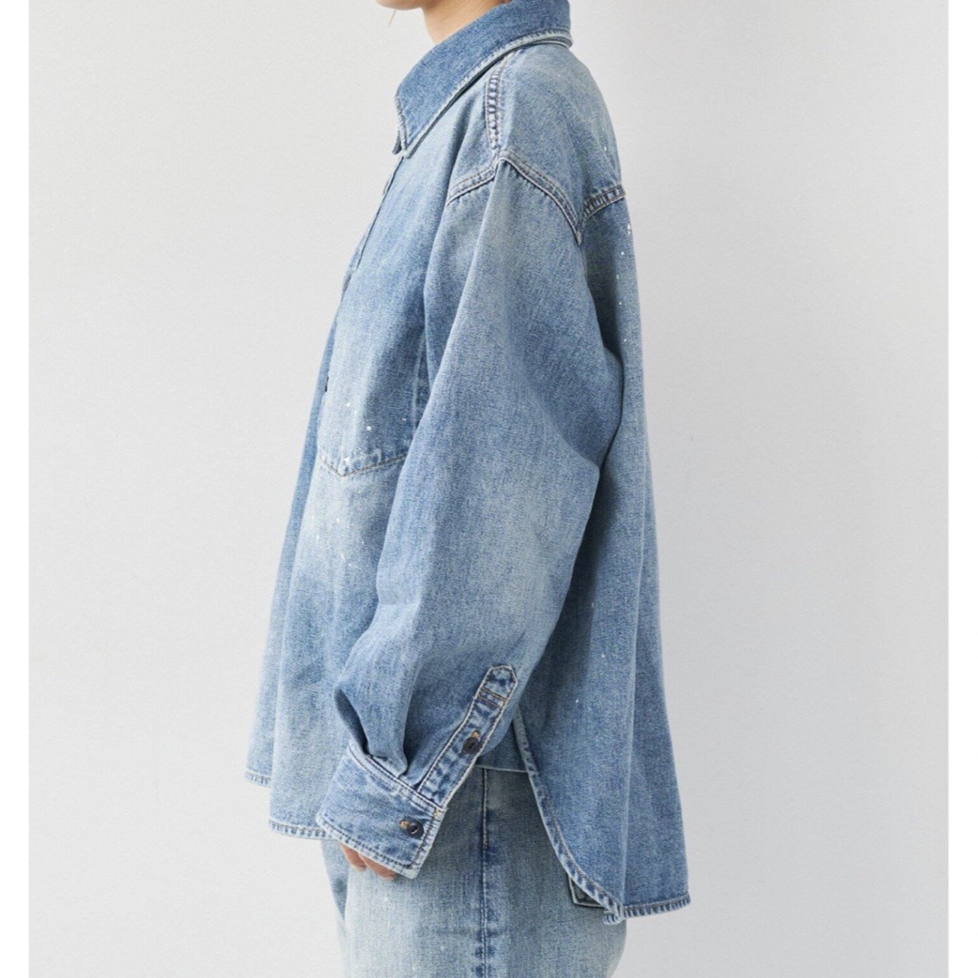 Plage(プラージュ)のplage les Tendre denimシャツ レディースのトップス(シャツ/ブラウス(長袖/七分))の商品写真