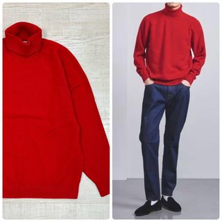 ユナイテッドアローズ(UNITED ARROWS)の23aw ユナイテッド アローズ ウール カシミヤ タートルネック ニット XL(ニット/セーター)