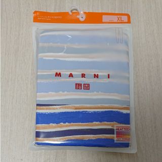 ユニクロ(UNIQLO)の【新品未使用】ユニクロ マルニ ヒートテックレギンス 65Blue XL(レギンス/スパッツ)