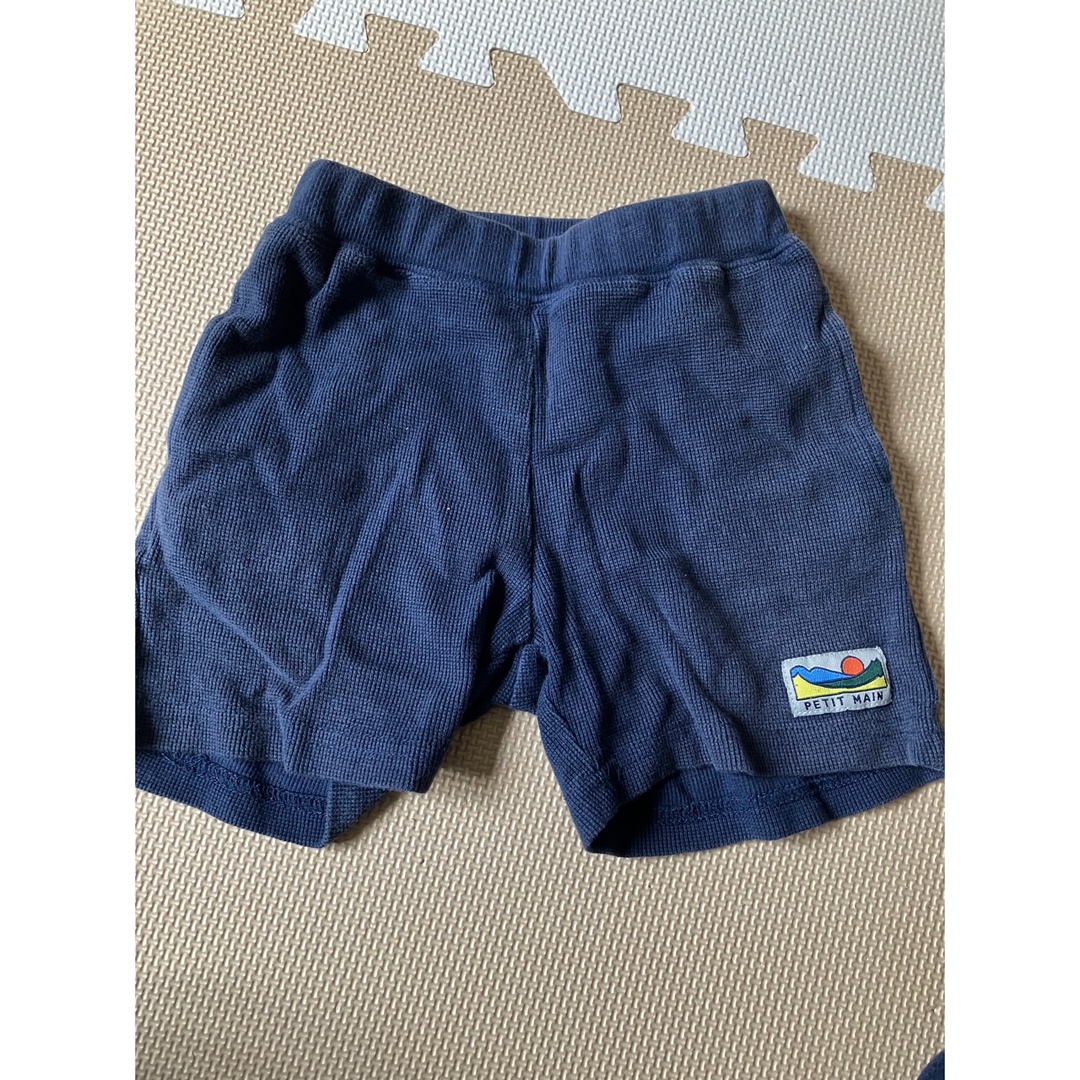 petit main(プティマイン)のハーフパンツ90 キッズ/ベビー/マタニティのキッズ服男の子用(90cm~)(パンツ/スパッツ)の商品写真