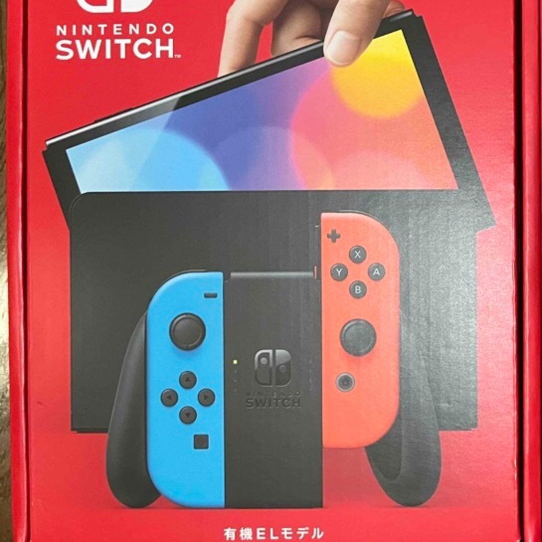 Nintendo Switch(ニンテンドースイッチ)の【新品　2台】 本体 有機ELモデル エンタメ/ホビーのゲームソフト/ゲーム機本体(家庭用ゲーム機本体)の商品写真