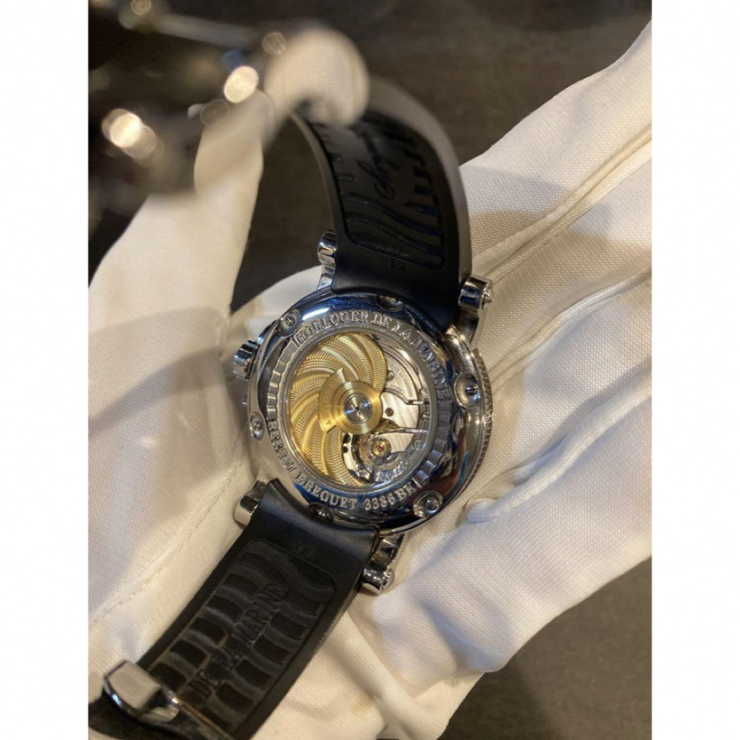 Breguet(ブレゲ)のブレゲ　マリーン2  型番5817ST/92/5V8 美品　 メンズの時計(腕時計(アナログ))の商品写真