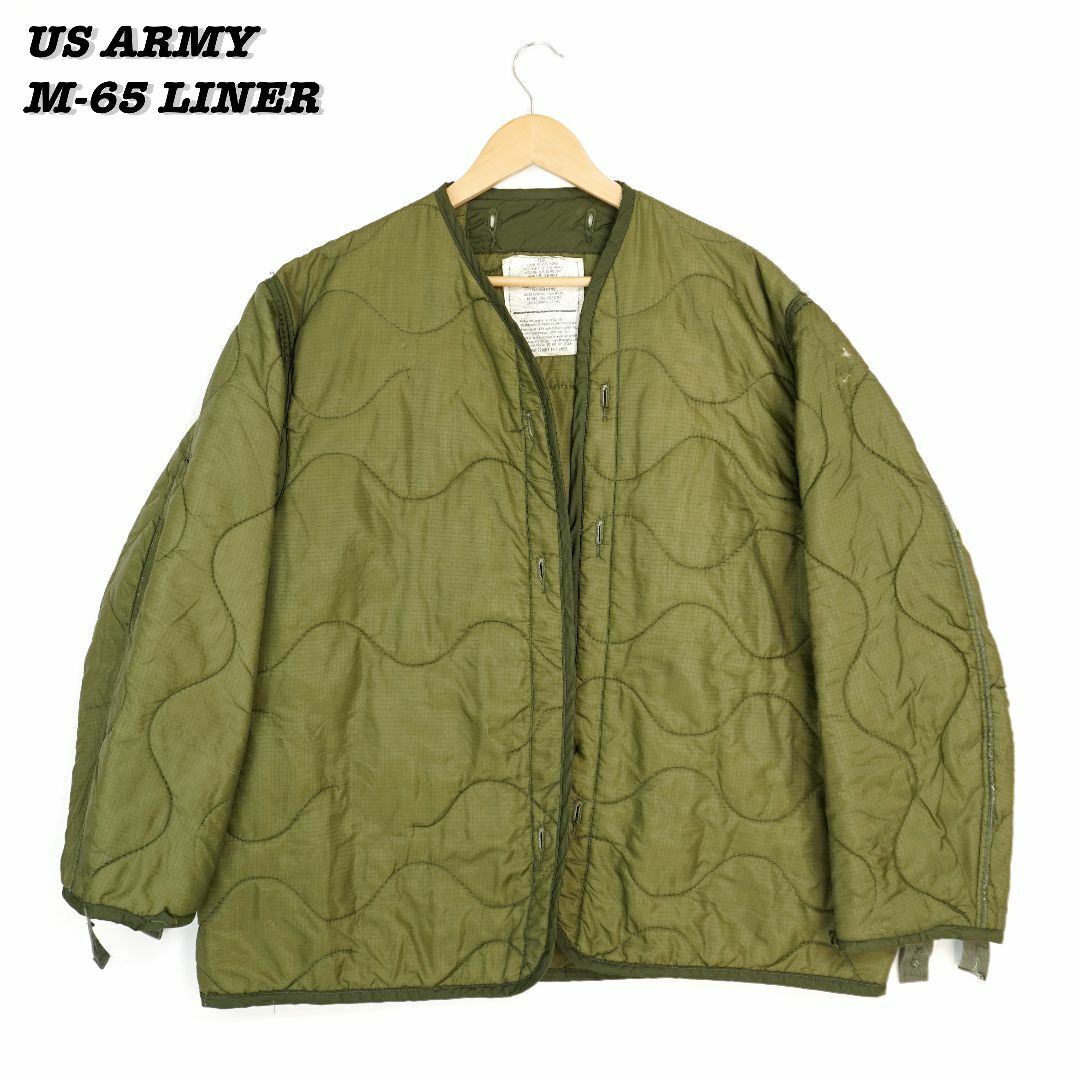 US ARMY M-65 COAT LINER 1981s L 304222メンズ