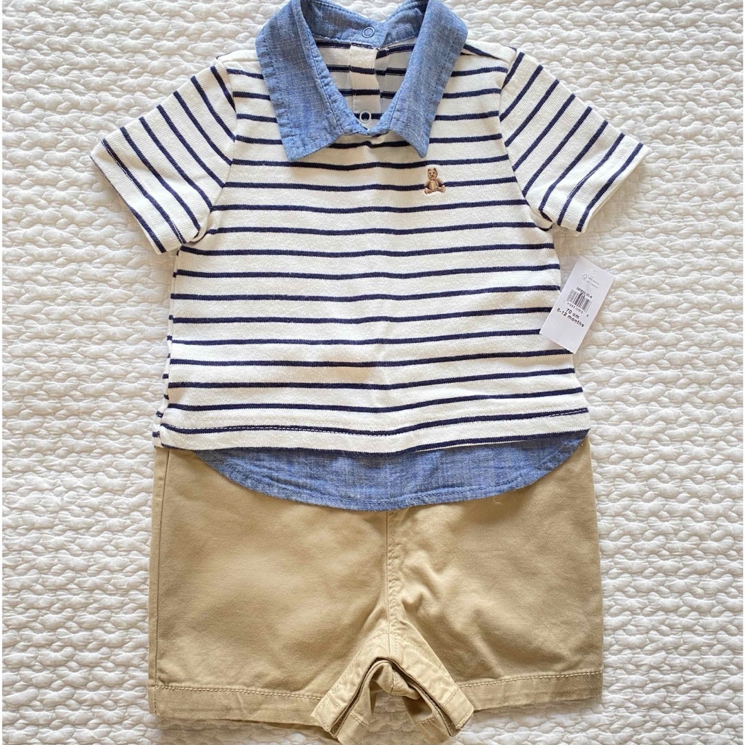 babyGAP(ベビーギャップ)のbaby GAP カバーオール キッズ/ベビー/マタニティのベビー服(~85cm)(カバーオール)の商品写真