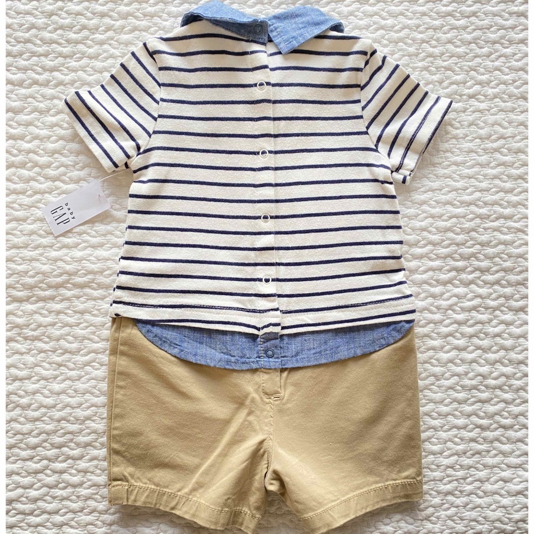 babyGAP(ベビーギャップ)のbaby GAP カバーオール キッズ/ベビー/マタニティのベビー服(~85cm)(カバーオール)の商品写真