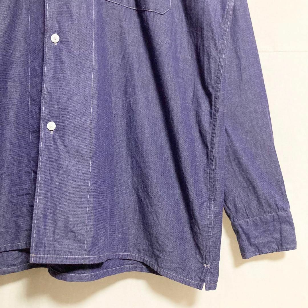 COMOLI - サイズ3！comoli パープルダンガリーシャツの通販 by 古着屋 