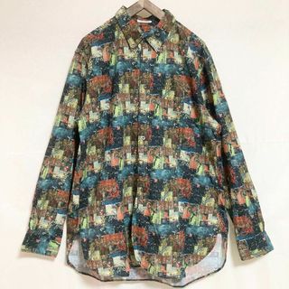 エンジニアードガーメンツ(Engineered Garments)のLサイズ！ENGINEEREDGARMENTS ボタンダウン総柄シャツ(シャツ)