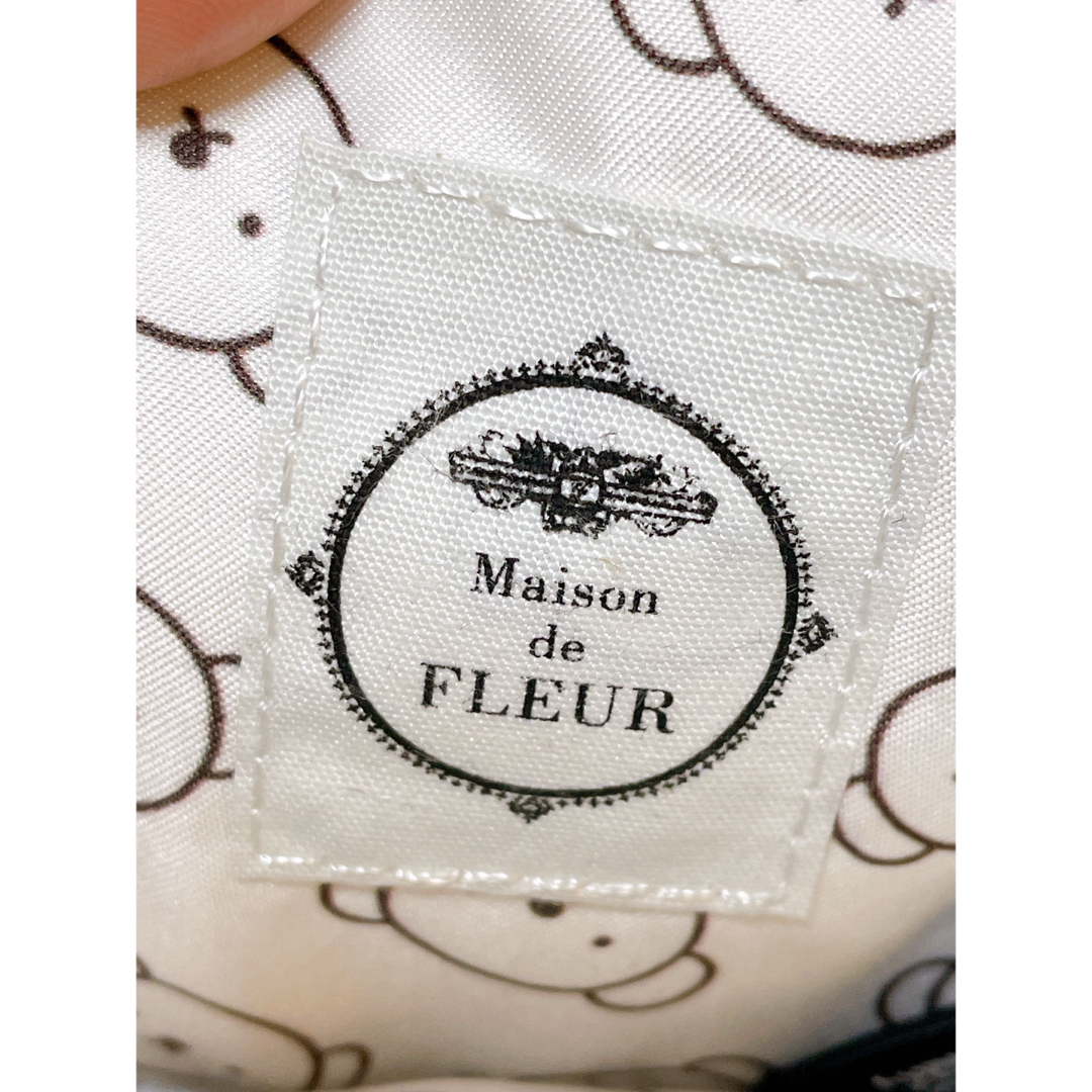 Maison de FLEUR(メゾンドフルール)の🐻ボリス🐻　ポーチmiffy Maison de FLEUR メゾンドフルール　 レディースのファッション小物(ポーチ)の商品写真