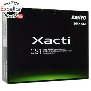 SANYO製　デジタルムービーカメラ　Xacti DMX-CS1(S) 元箱あり