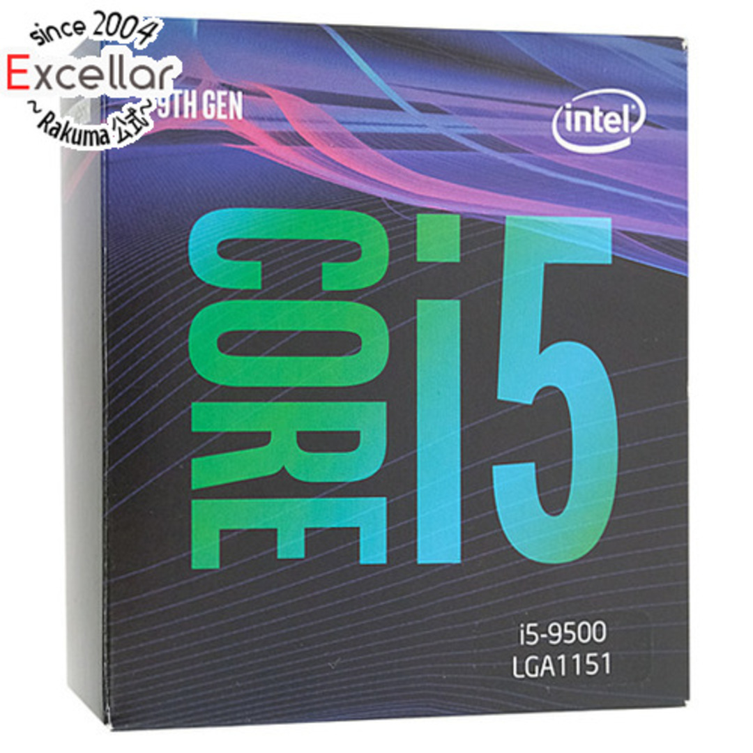 Core i5 9500　3.0GHz 9M LGA1151 65W　SRF4B 元箱ありSスペック