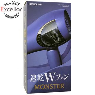 KOIZUMI - 【新品訳あり(箱きず・やぶれ)】 KOIZUMI　ダブルファンドライヤー モンスター　KHD-W810/V　パープル