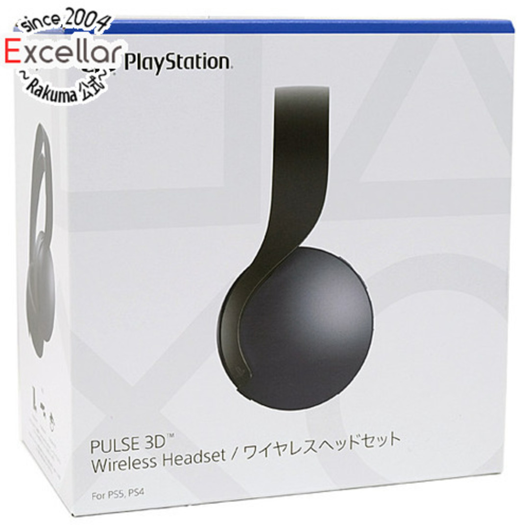 PlayStation(プレイステーション)のSONY ワイヤレスヘッドセット PULSE 3D CFI-ZWH1J01 ミッドナイト ブラック エンタメ/ホビーのゲームソフト/ゲーム機本体(その他)の商品写真