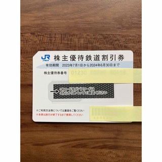 ジェイアール(JR)のJR西日本株主優待割引券　1枚(鉄道乗車券)
