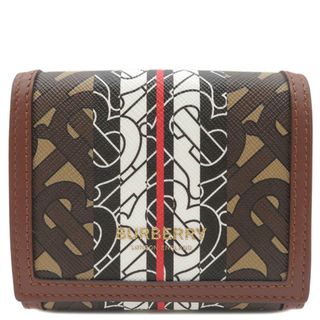 バーバリー(BURBERRY)のバーバリー  二つ折り財布  TBモノグラム コンパクト ウォレット 8(財布)