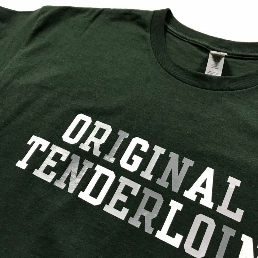 渋谷店限定 TENDERLOIN テンダーロイン TEE 2A GREEN /L 渋谷店限定 TENDERLOIN テンダーロイン TEE 2A GREEN /L
