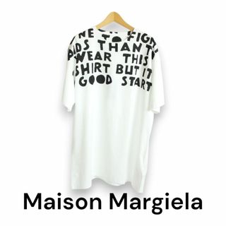 Maison Martin Margiela - MM6 メタリックロゴ Tシャツ カットソー