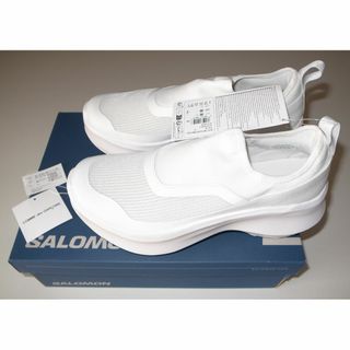 コムデギャルソン(COMME des GARCONS)のコムデギャルソン Salomon slip on platform 27.5 白(スニーカー)