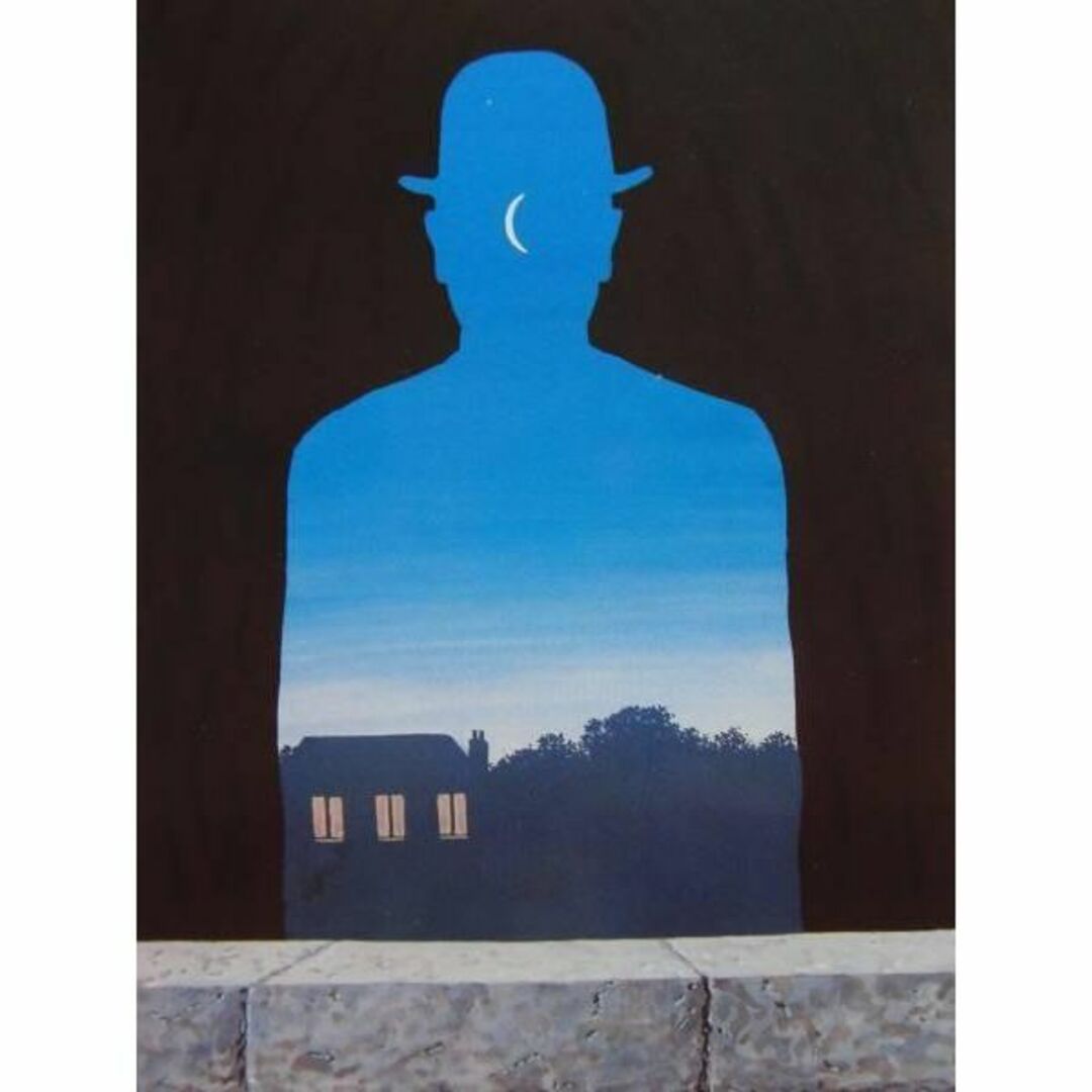 MAGRITTE、L'HOMME ET LA NUIT、海外版超希少レゾネMAGRITTEL