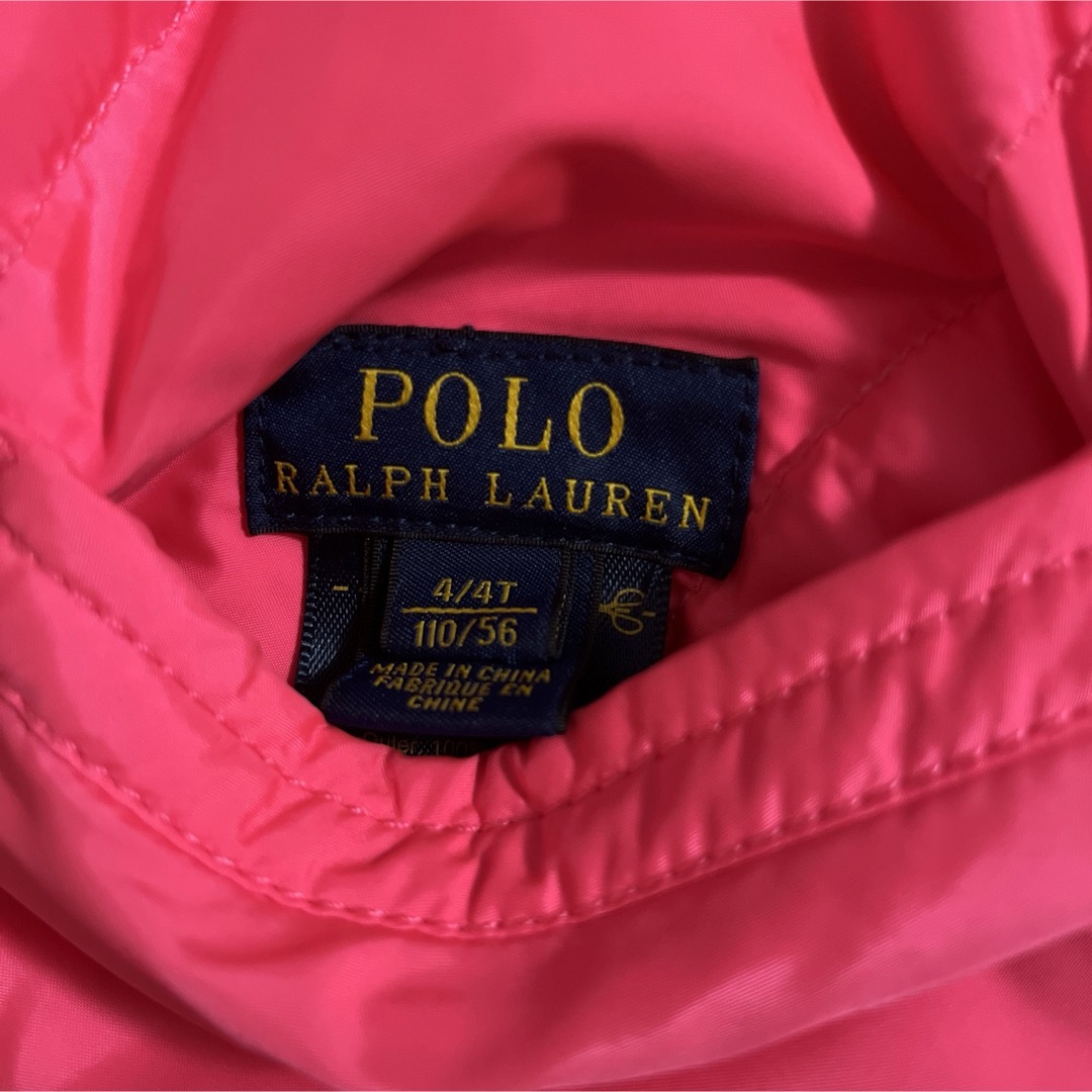 POLO RALPH LAUREN(ポロラルフローレン)のラルフローレン　ダウンベスト　リバーシブル　110 キッズ/ベビー/マタニティのキッズ服女の子用(90cm~)(ジャケット/上着)の商品写真