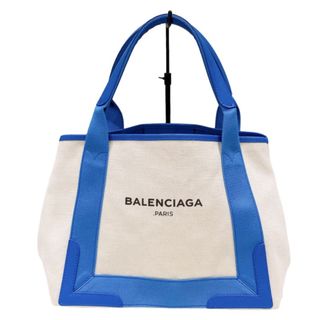 バレンシアガ(Balenciaga)の　バレンシアガ BALENCIAGA ネイビーカバスS 339933 ブルー キャンバス ユニセックス トートバッグ(トートバッグ)