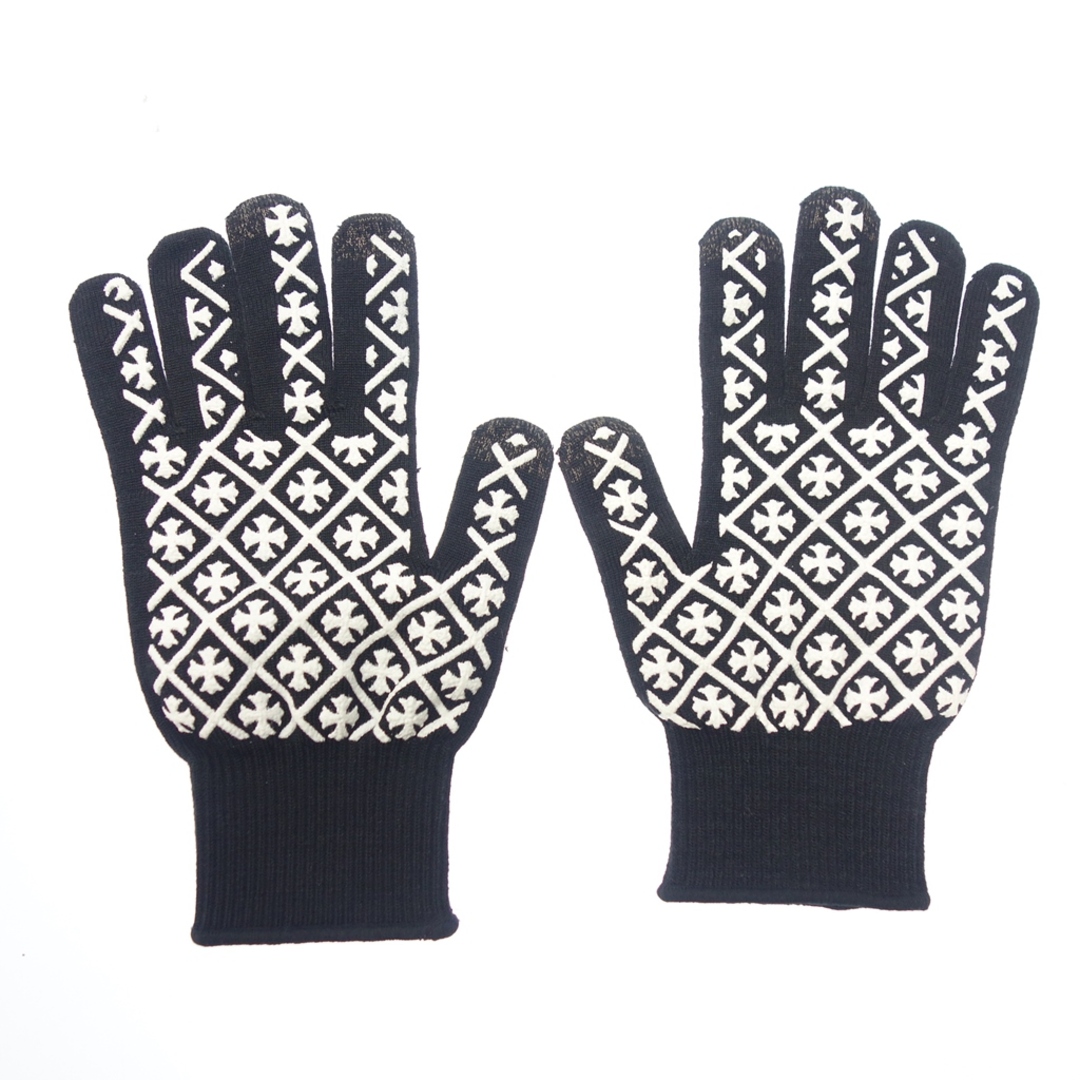 Chrome Hearts(クロムハーツ)のクロムハーツ 手袋 WORK GLOVES ブラック【AFI20】 メンズのファッション小物(手袋)の商品写真