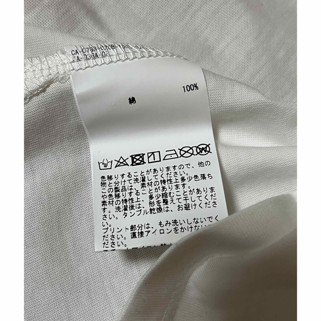 MELROSE claire(メルローズクレール)の専用　ロゴTシャツ【ホワイト】未使用 レディースのトップス(Tシャツ(長袖/七分))の商品写真