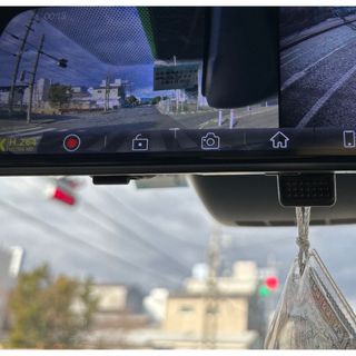 9.66インチミラー型Carplay（カープレイ、ドライブレコーダー）(カーナビ/カーテレビ)