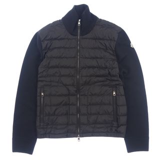 モンクレール(MONCLER)のモンクレール カーディガン ニット切り替えダウン メンズ M【AFB45】(カーディガン)