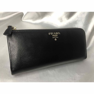 プラダ(PRADA)のけさん様専用　超美品PRADA 長財布 L字ファスナー　NERO(財布)