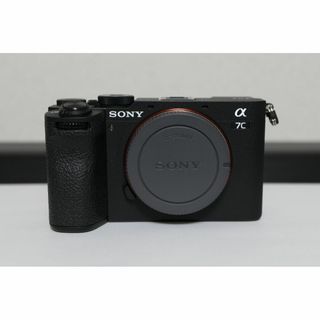 新品同様！SONY　α7C II ボディ ILCE-7CM2（B）ブラック　(ミラーレス一眼)