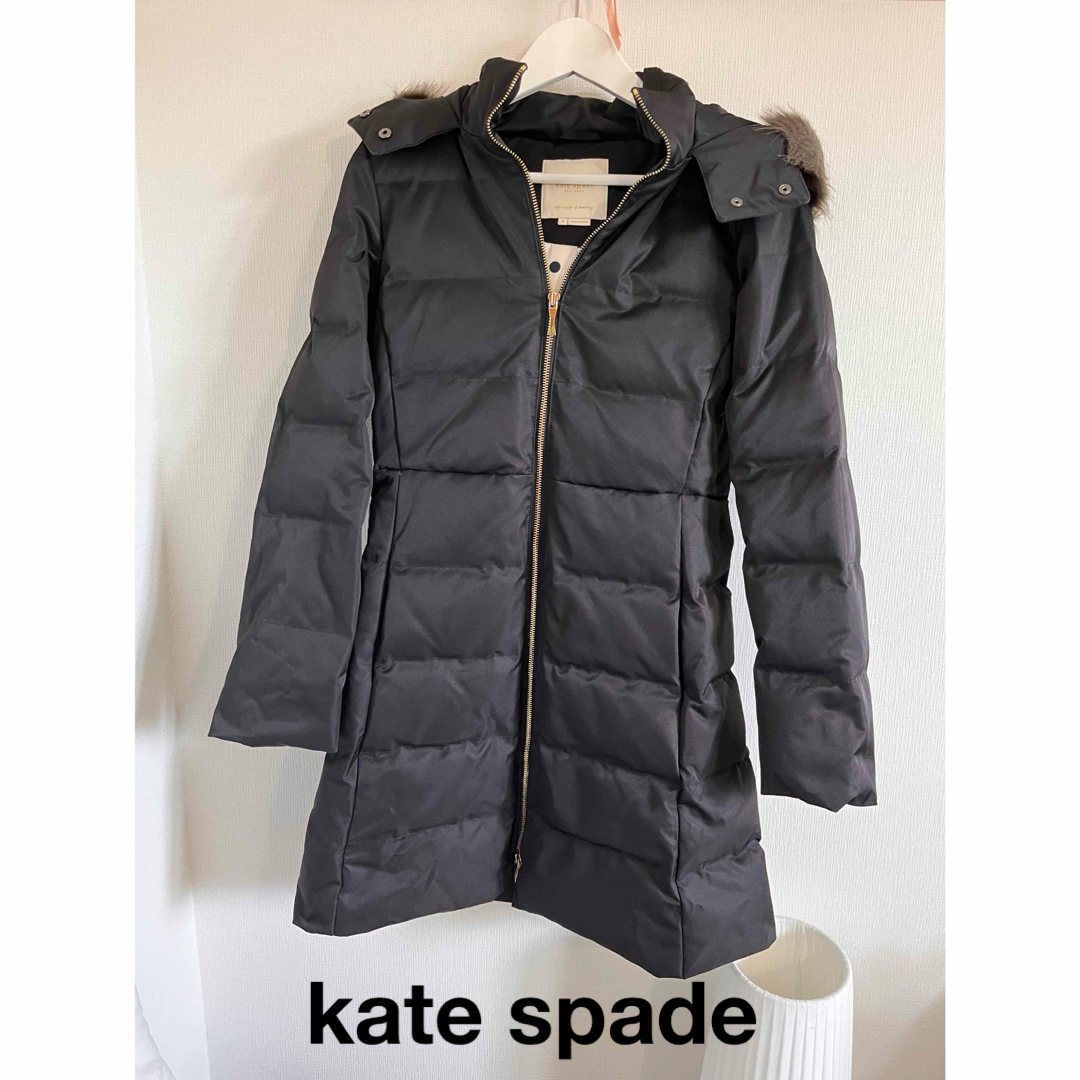 kate spade ケイトスペード ダウンジャケット コート ブラック kate spade ケイトスペード ダウンジャケット コート ブラック