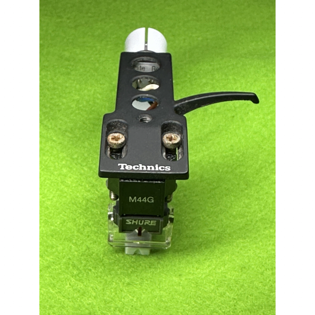 Technics ヘッドシェル Shure M44G カートリッジ　1個 M447,SHURE M447,レコード,レコード針,針,カートリッジ,シュアー