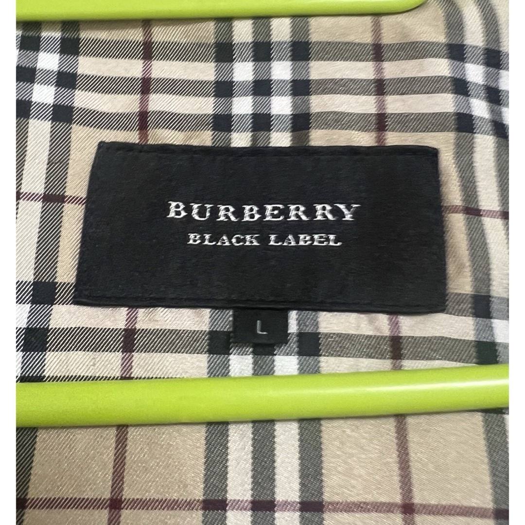 BURBERRY BLACK LABEL(バーバリーブラックレーベル)の値下げ！BURBERRY BLACK LABELダッフルコートメンズ　LSIZE メンズのジャケット/アウター(ダッフルコート)の商品写真