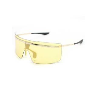 ナイキ(NIKE)のNIKE × Martine Rose ナイキ × マーティンローズ Echo Shield MR Sunglasses サングラス FB4480 イエロー 67□10 135(サングラス/メガネ)