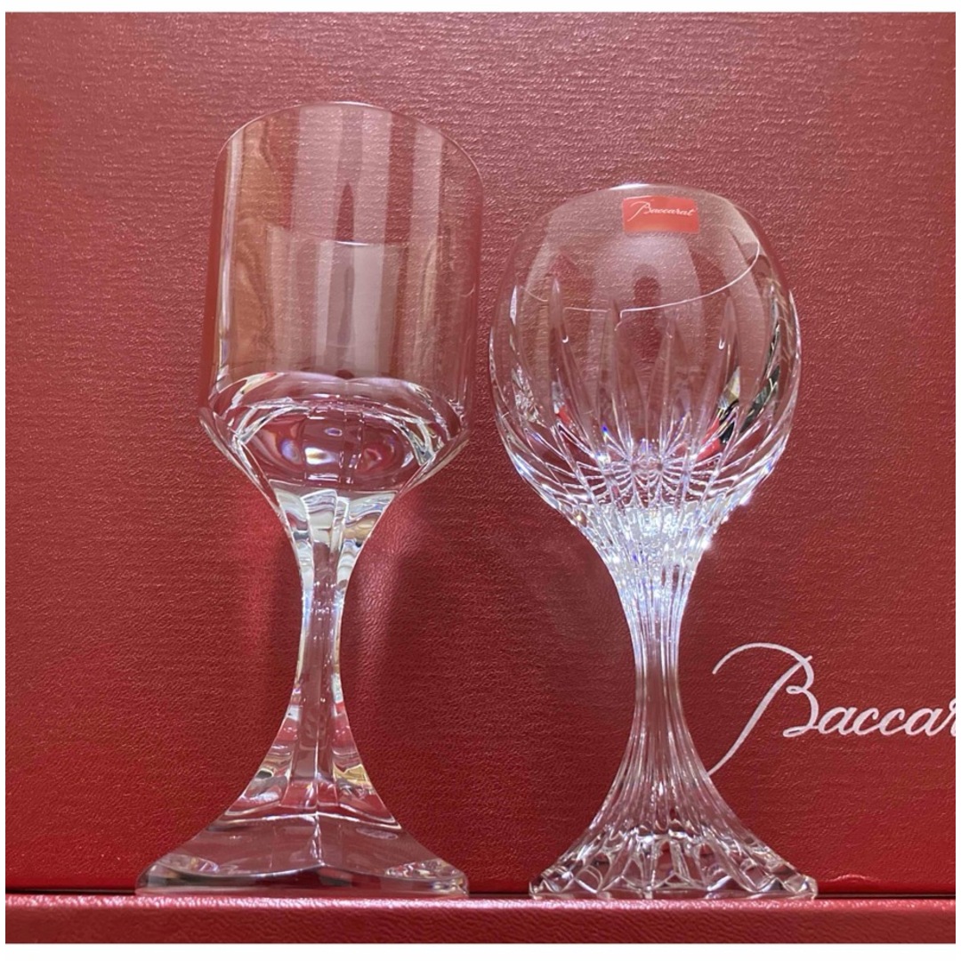 Baccarat - 貴重バカラクリスタル 廃盤ナルシスとマッセナ・ワイン