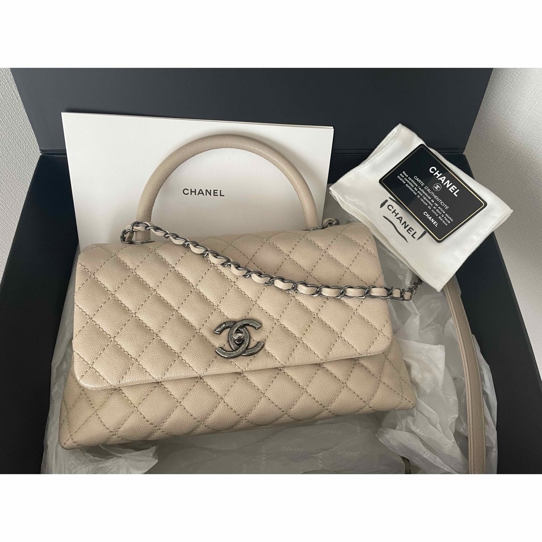 CHANEL(シャネル)のCHANEL  ハンドバッグ　ショルダー　29 キャビアスキン レディースのバッグ(ショルダーバッグ)の商品写真