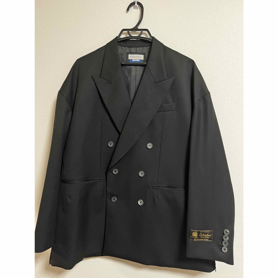 MAISON SPECIAL テーラードジャケット ブラック サイズ1購入価格37400