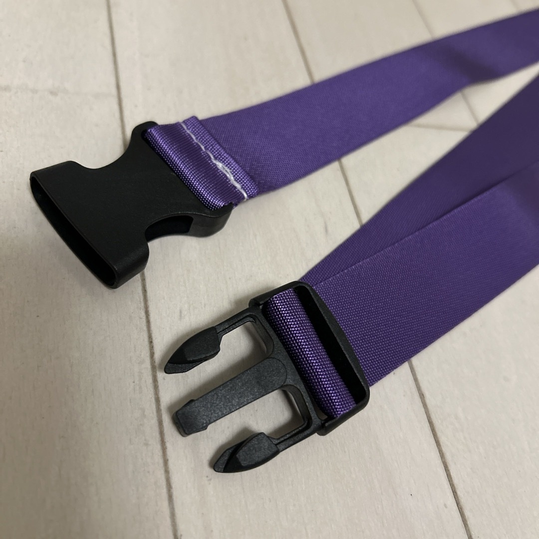 紫 ベルト カジュアル  レディースのファッション小物(ベルト)の商品写真