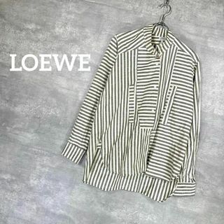 ロエベ(LOEWE)の『LOEWE』ロエベ (XS) ストライプ コットンシャツ(シャツ/ブラウス(長袖/七分))