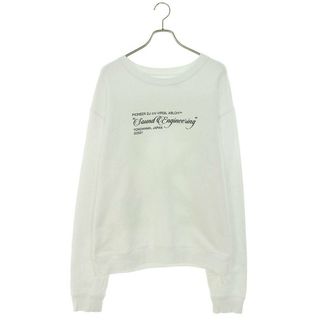 オフホワイト(OFF-WHITE)のオフホワイト  21AW  OMBA025G21FLE001 SOUND ENGINEERINGプリントスウェット メンズ XXL(スウェット)