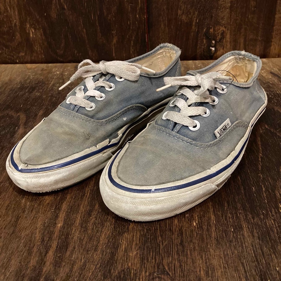 AUTHENTIC(VANS) - VANS ヴァンズ 80s ビンテージ AUTHENTIC(VANS) - VANS ヴァンズ 80s ビンテージ