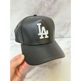 ニューエラー(NEW ERA)のNewera 9forty ロサンゼルスドジャース レザー キャップ(キャップ)